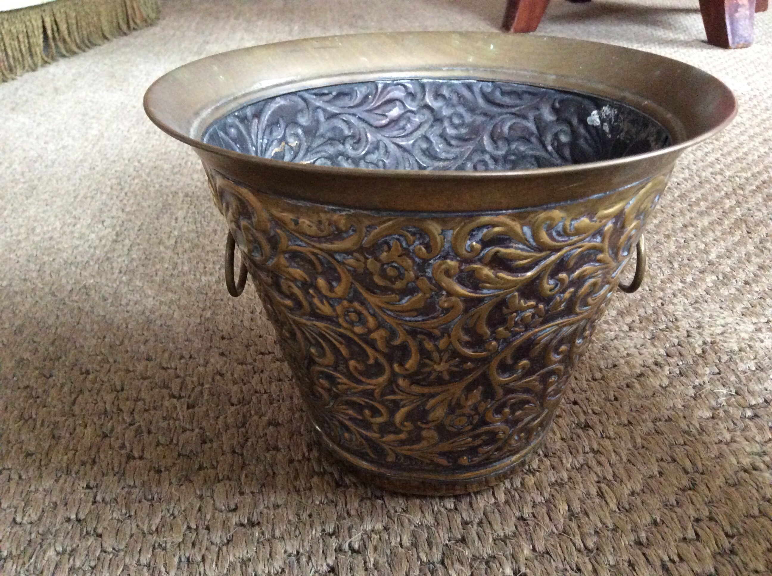 Copper pot cover