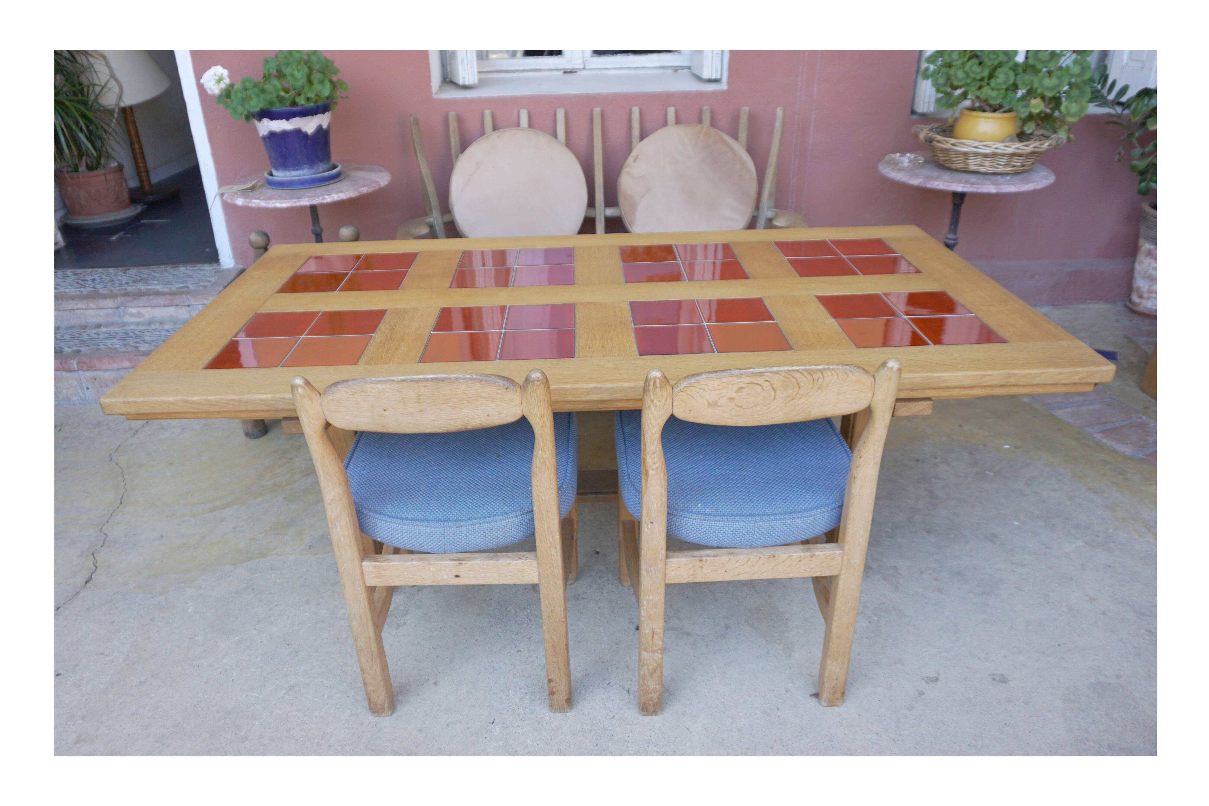 Dining room table by Guillerme and Chambron "Your Home" Edition