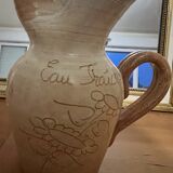 Handmade pitcher art vallauris