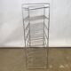 Metal bottle shelf locker