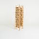 Five-panel rattan folding screen, Scandinavia, 1960s