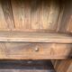 Empire wardrobe in solid walnut, France, mid-19th century.
