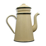 Enamelled sheet metal teapot