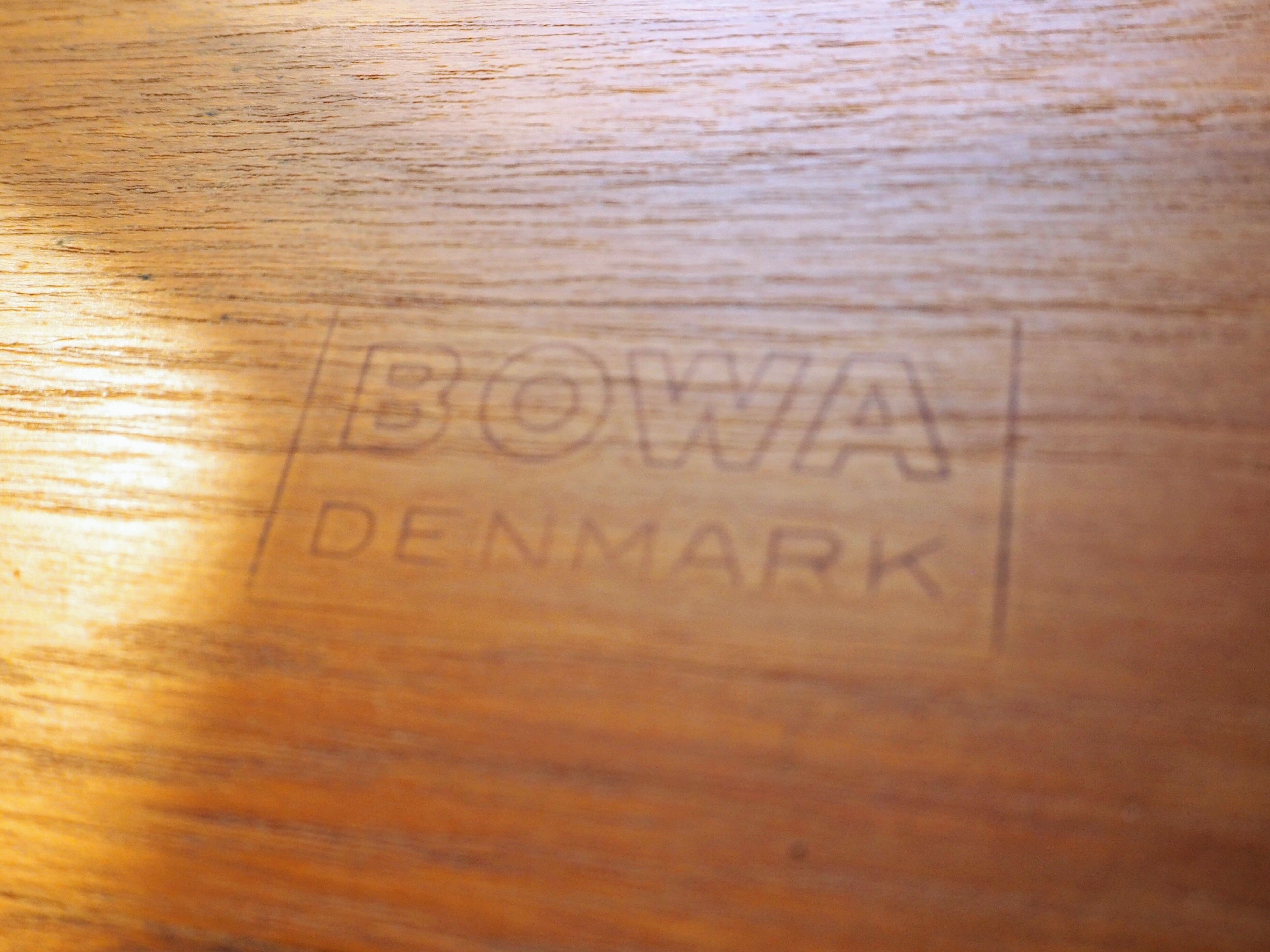 Dessert/ Scandinavian trolley teak Bowa