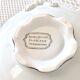 19th century vegetable dish, iron earth Onnaing, sepia, moss roses