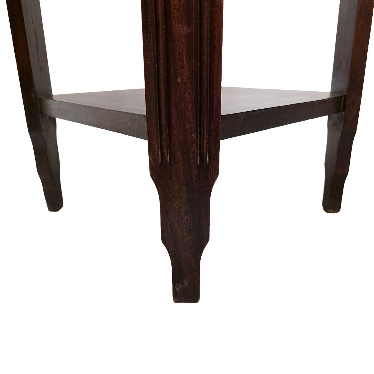 French Art Deco Mahogany Side Table, from around 1900