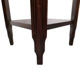French Art Deco Mahogany Side Table, from around 1900