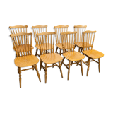 Set of 8 Baumann chairs "Florida"