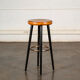 Tabouret de bar en bois et métal