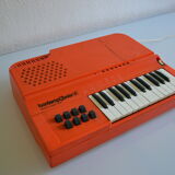 Organ bontempi orange plastic age 70's