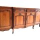 Louis XVI style cherry wood sideboard