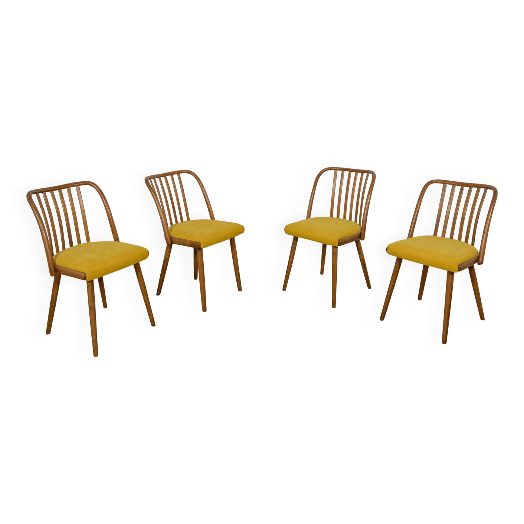 Dining Chairs by Antonín Šuman for Ton, 1960s, Set of 4