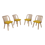 Dining Chairs by Antonín Šuman for Ton, 1960s, Set of 4