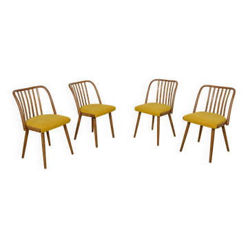 Dining Chairs by Antonín Šuman for Ton, 1960s, Set of 4