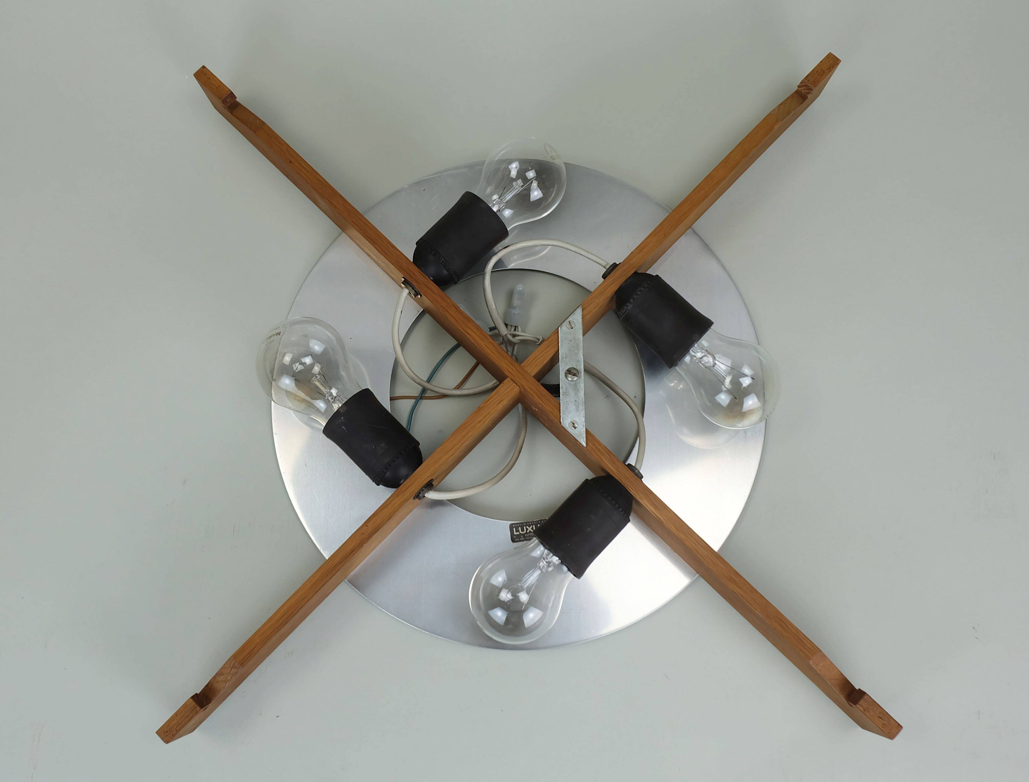 mid century modern luxus vittsjö ceiling light,  Uno & Östen Kristiansson,