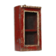 Little Old Wall Showcase Box has Red Skate Clock of Origin India