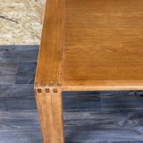 60s 70s oak coffee table Esko Pajamies Asko Finland