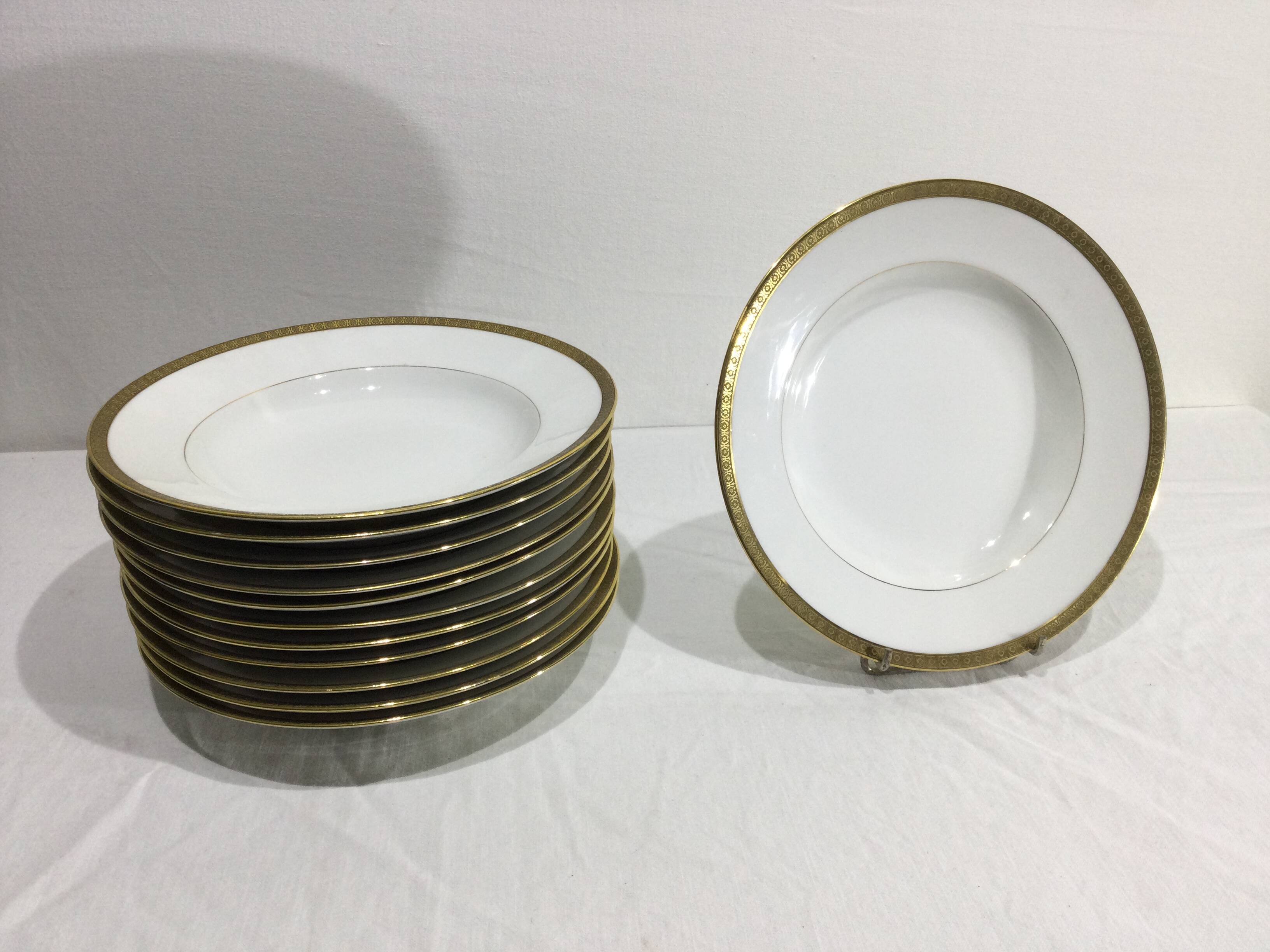 Paul Klotz Limoges porcelain table service