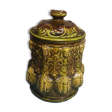 Tobacco jar in slip