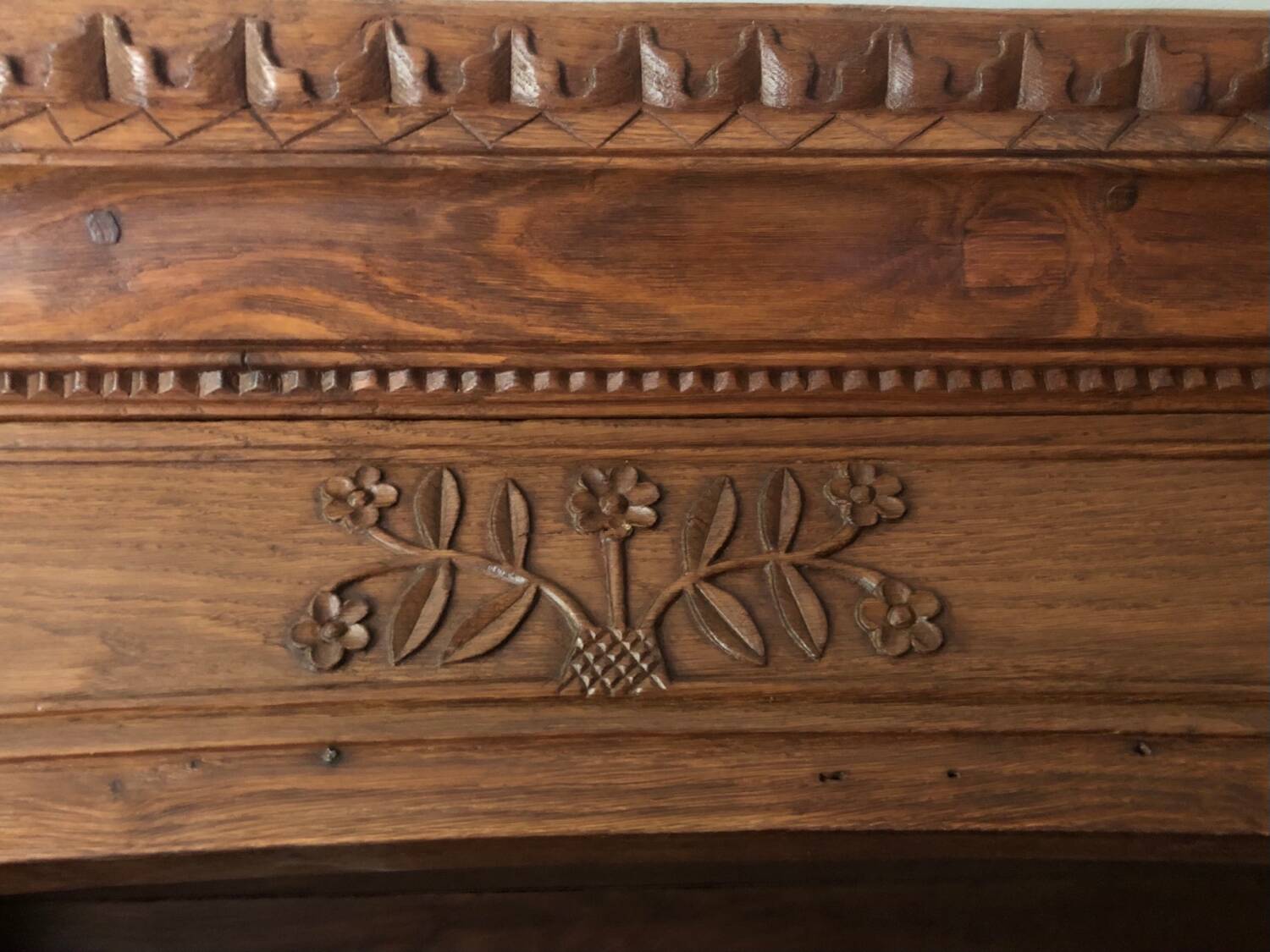 Solid oak wedding wardrobe