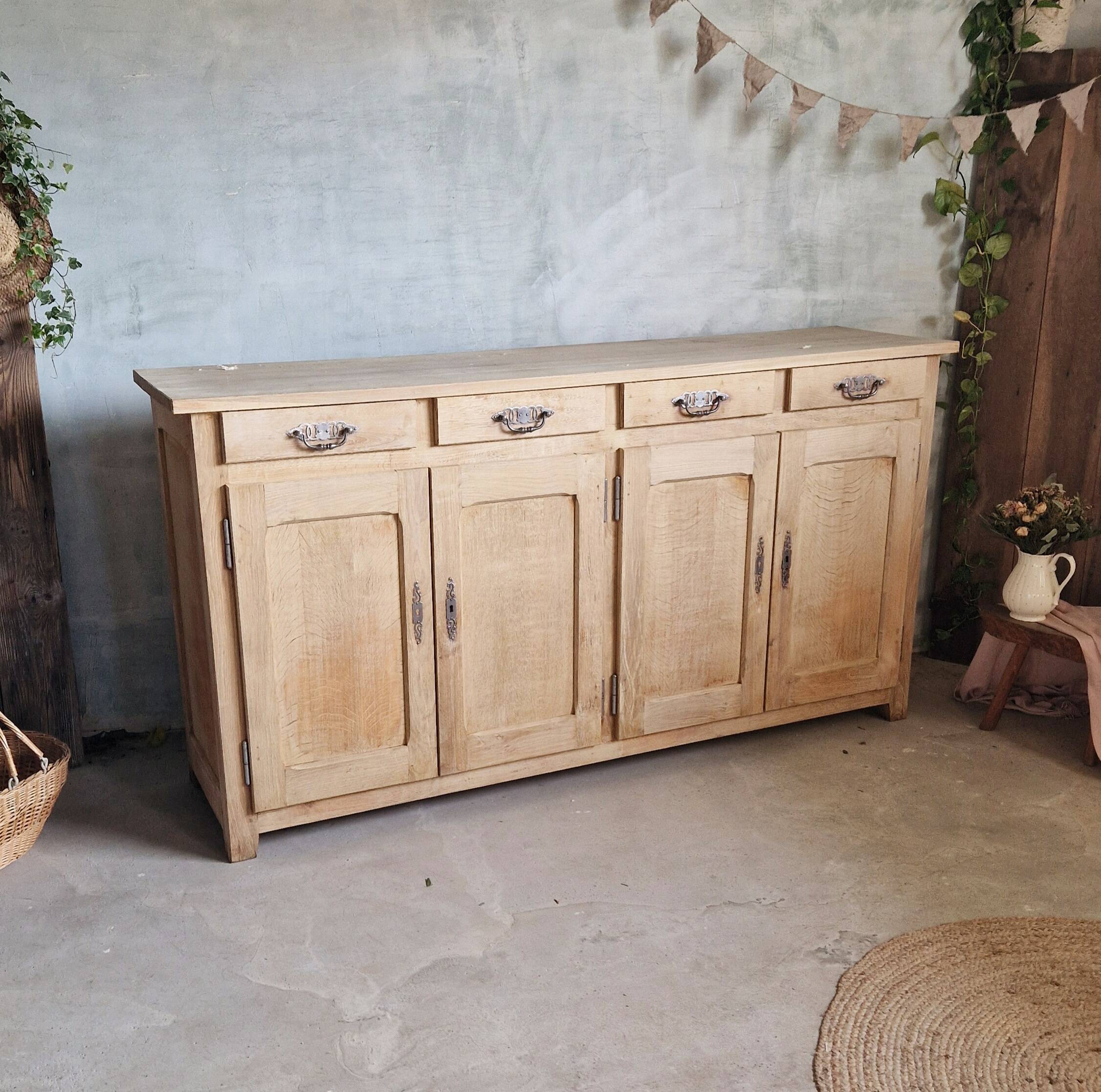 Old oak sideboard