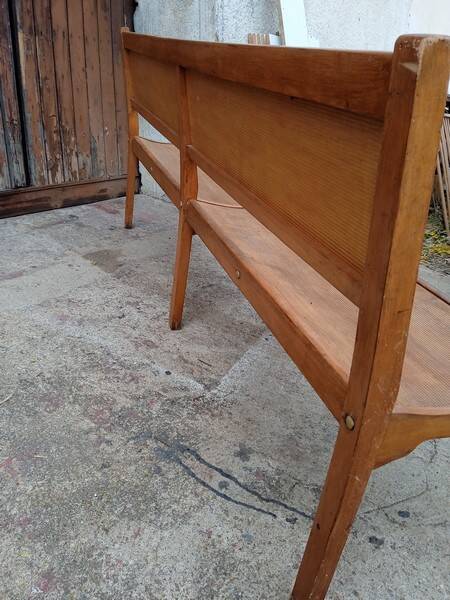 Stella bench 199 cm vintage wood