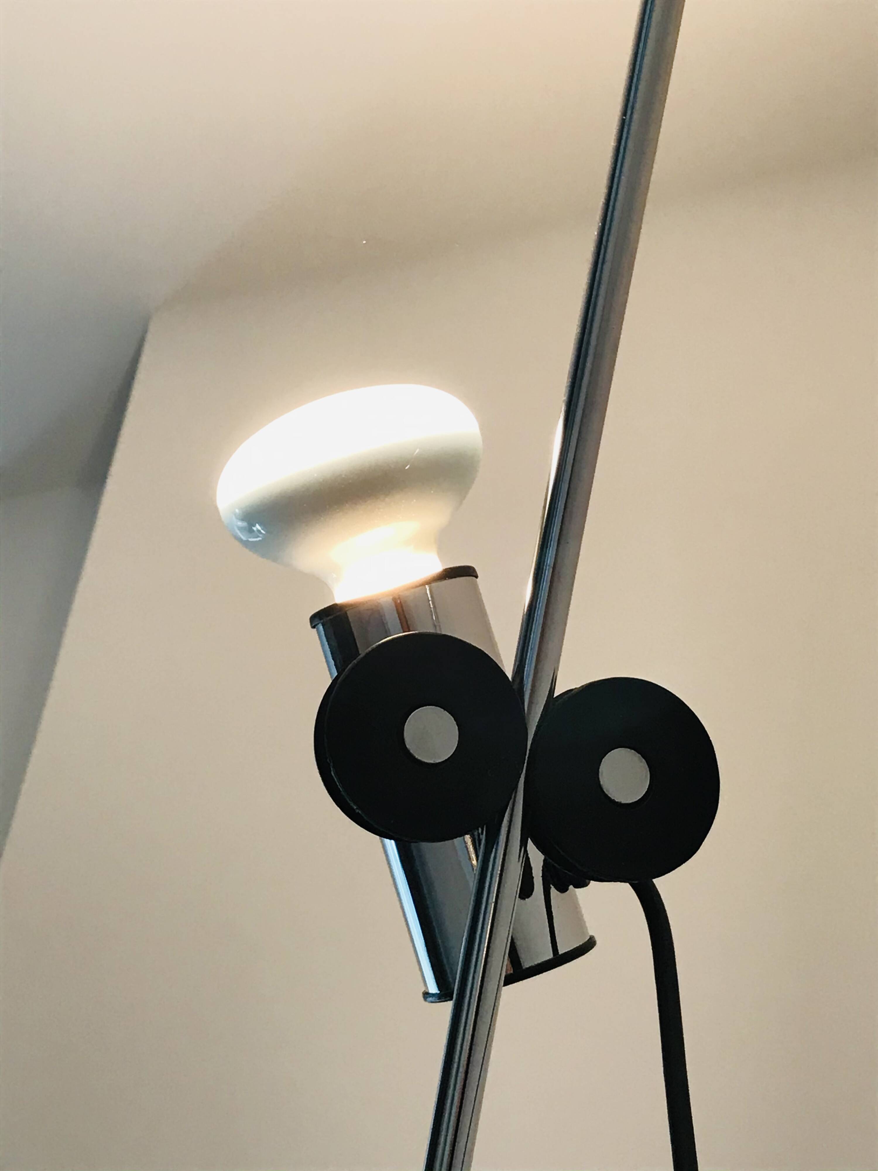 “Molla” floor lamp by Cesare Leonardi and Francesca Stagi for Lumenform, Italy 1971