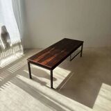 Mid-century design coffee table in rosewood from the 1960s.
