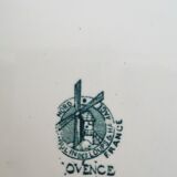 Faience dish Moulin des loups and Hamage