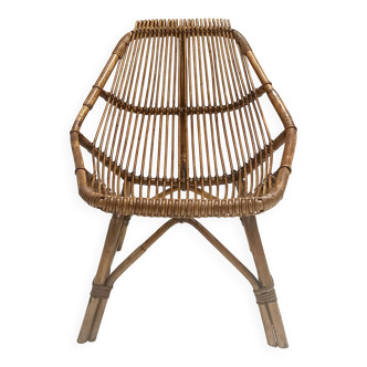 Fauteuil en bambou, attribut de Bonacina