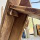 Paire de bancs de ferme en chêne
