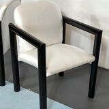 Mid-century italian modern set of 4 armchairs from 70s