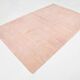 Tapis Anatolien Vintage Fait Main en Laine,Tons Rose Poudré & Beige 265x166