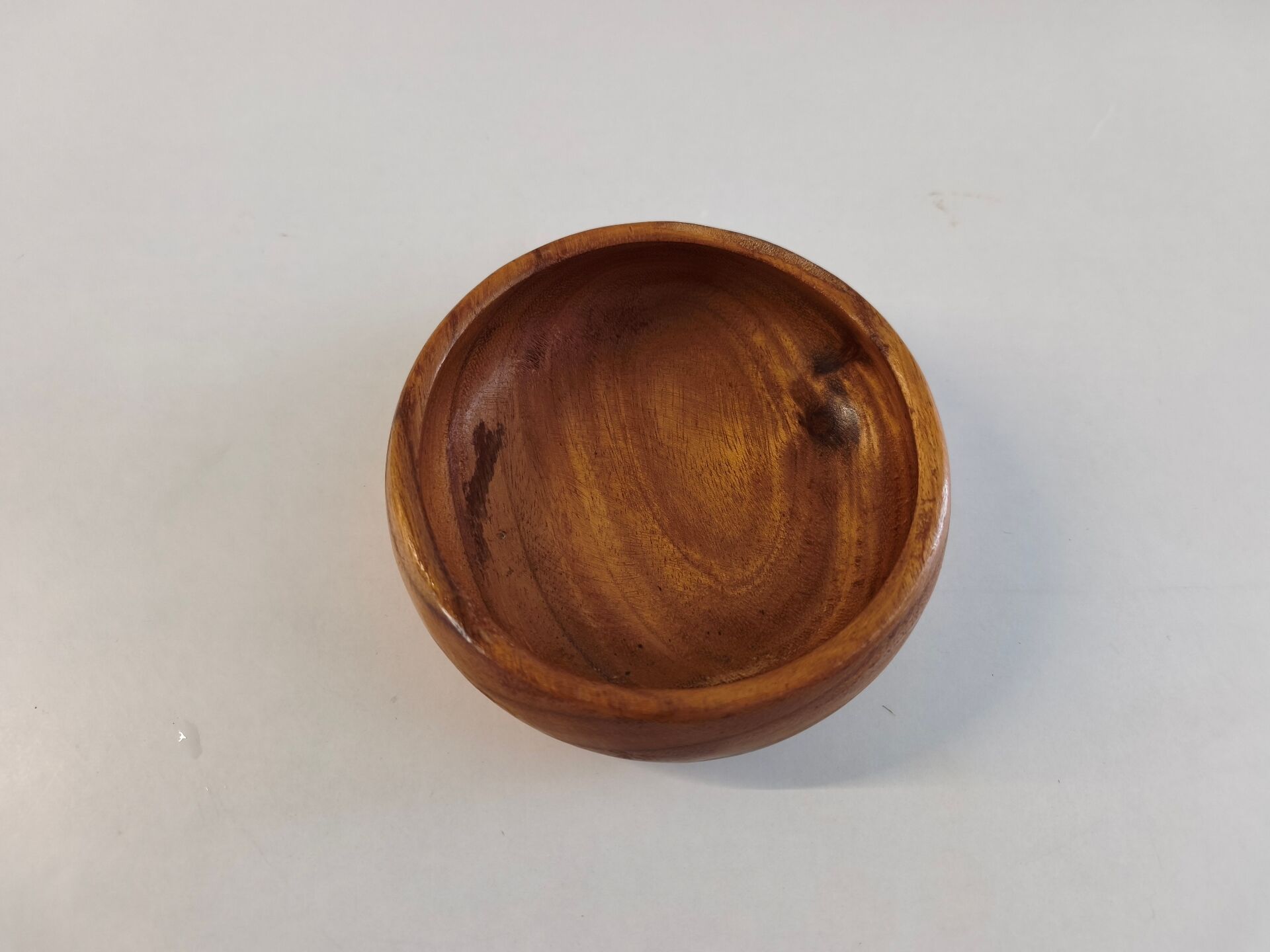 Bowl / Vintage turned exotic wood ramekin – Key tray / Ramekin