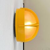 Mid-century Danish metal outdoor wall lamp model Pirate by Eva Koppel, Nils Koppel, Gert Edstrand for Nordisk Solar, 1960s.