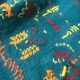 Very beautiful vintage Polish multicoloured wall tapestry 192 cm