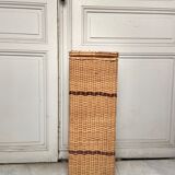 Rattan storage basket