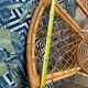 Chaises en rotin vintage