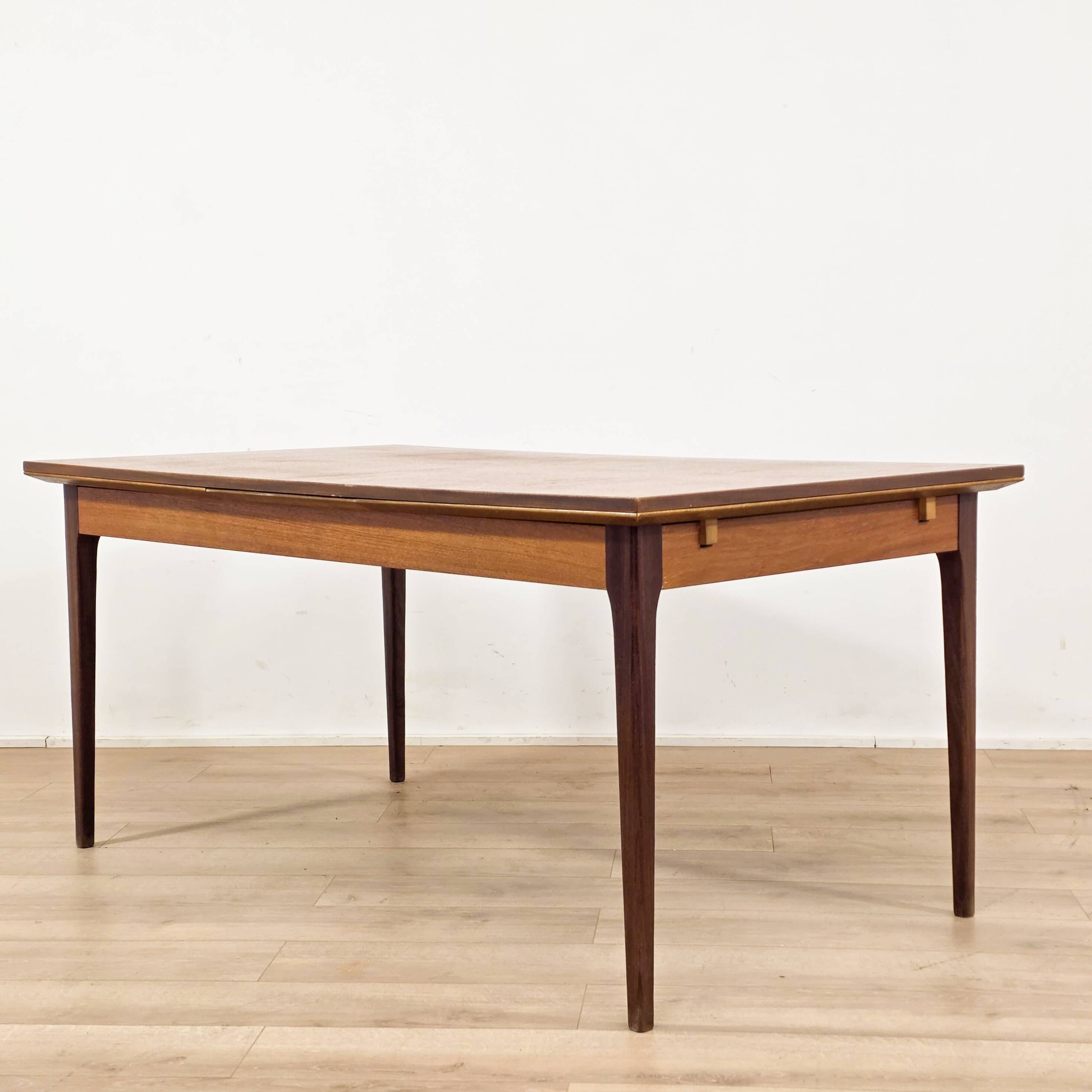 Scandinavian Lübke extendable dining table in teak – 1960s