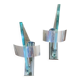 Pair of "Icaro" wall lights by Carlo Forcolini