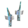 Pair of "Icaro" wall lights by Carlo Forcolini