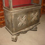 Coin - Bar from the 1940s in black-coloured cerused oak white of origin