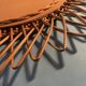 sun rattan mirror