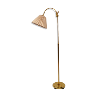 Lampadaire en laiton réglable par Nafa 1950