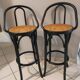 Pair of bar stools in vintage canning 1970