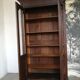 Vitrine en chêne bibliothèque  vers 1900