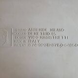 DEMETRIO 45 white coffee table design Vico Magistretti by Artemide Italy 1960