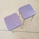 Lot de 2 tabourets formica, années 1970