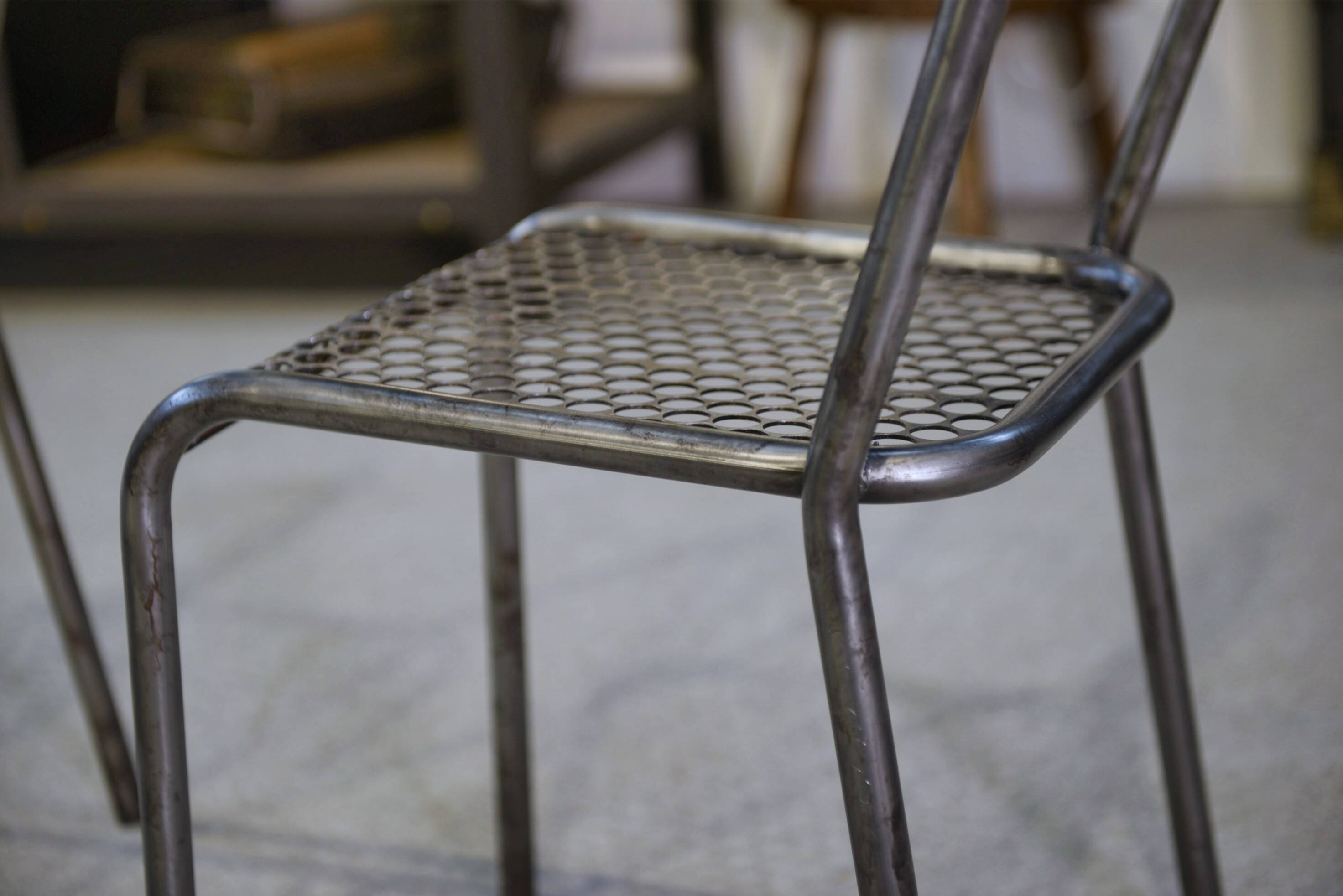 Pair of chairs attributed to René Malaval 1950s