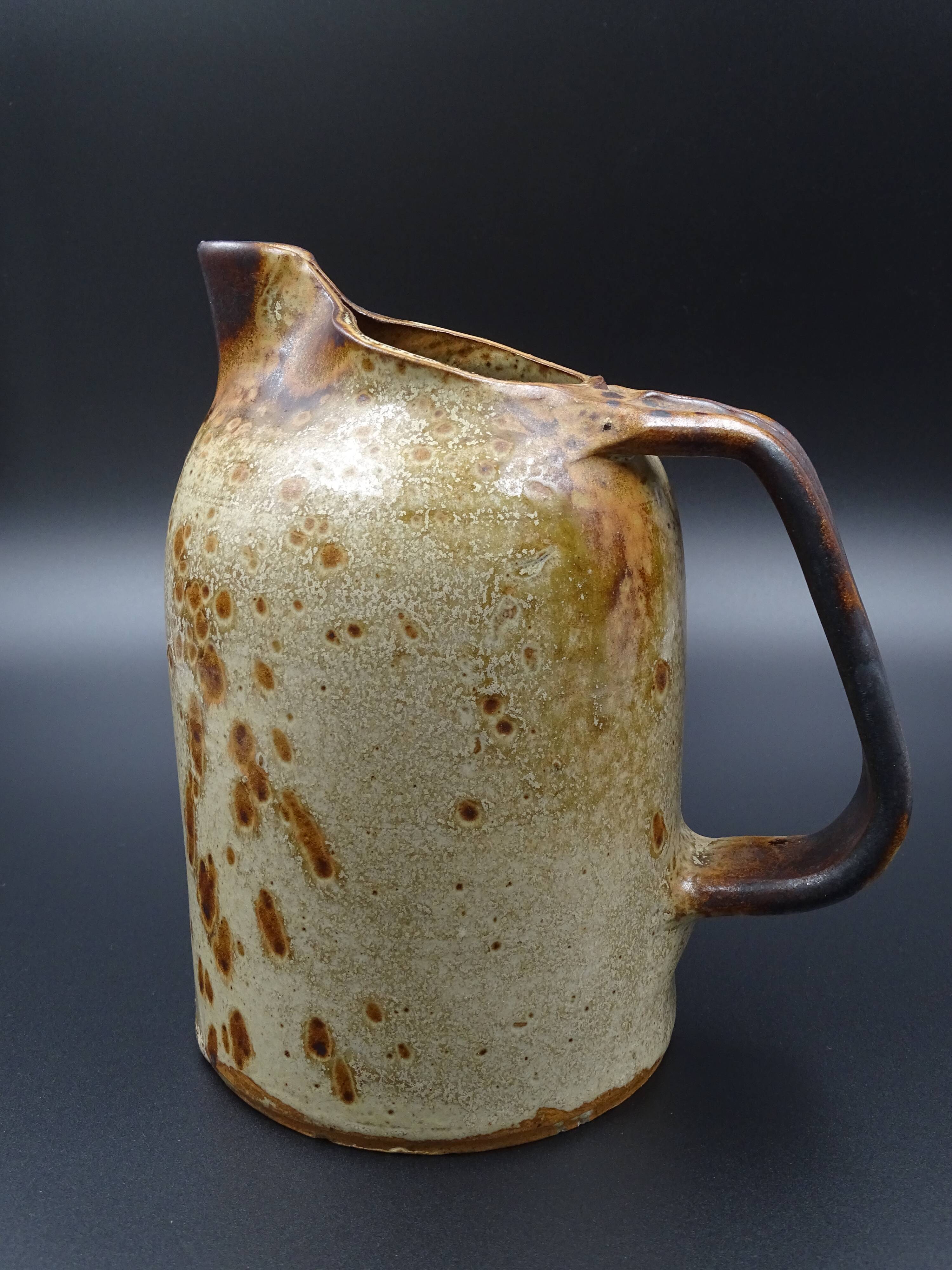 Sandstone pitcher - circa 1970